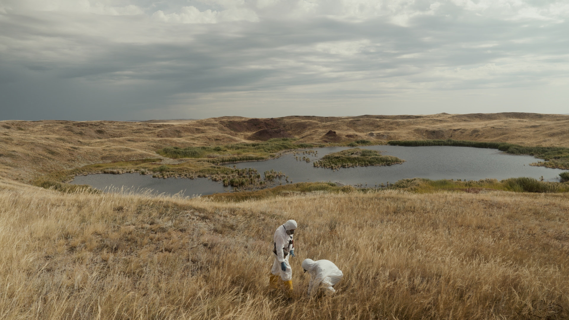 Still image from the film We Live Here